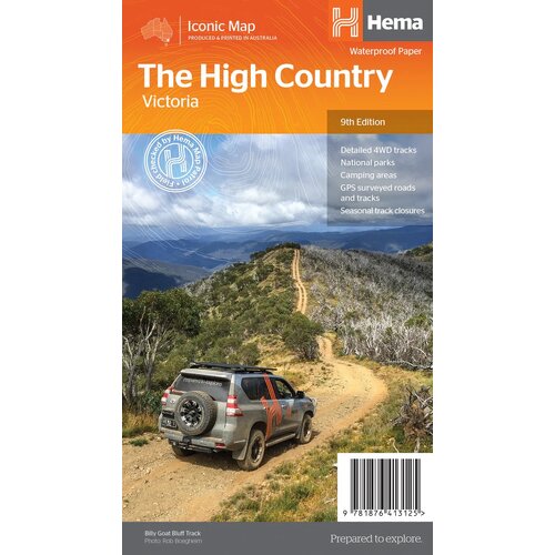 HEMA The Victorian High Country Map