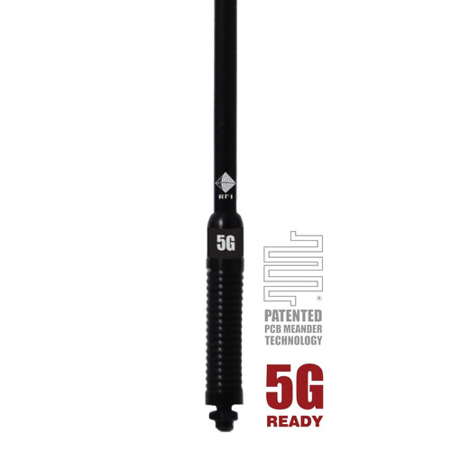 RFI 5G LTE 5.5dBi Collinear Antenna (698-3800 MHz); 5m SMA(M) - Black