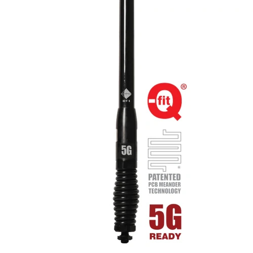 RFI CDQ8195-B 5G 4G LTE 6.5dBi Collinear Antenna 698-3800 MHz SMA Black