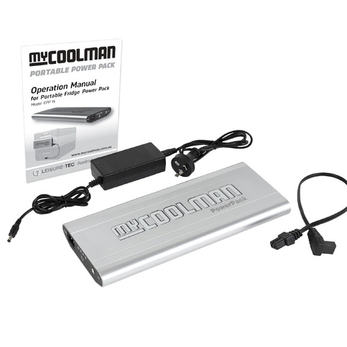 MyCoolman Lithium Powerpack 15a/h Lifep04 (Magnetic) w/ Charger & Cable