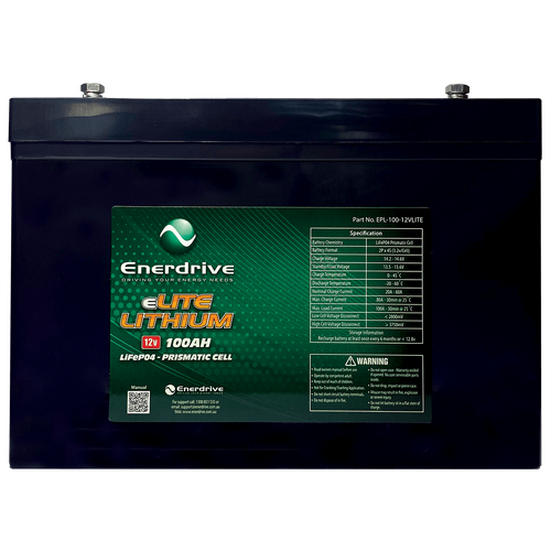 Enerdrive Enerdrive 100Ah/12v LiFePO4 Battery eLITE 