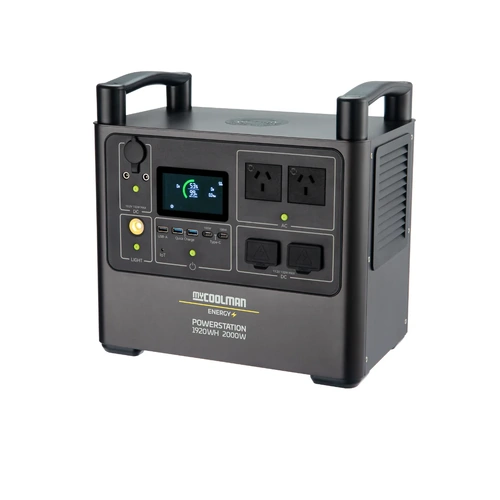 MyCoolman 1920Wh Energy Powerstation - Black