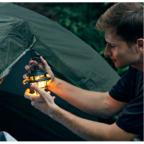 Olight Olantern Classic Mini Rechargeable LED Camping Lantern - Forest Green