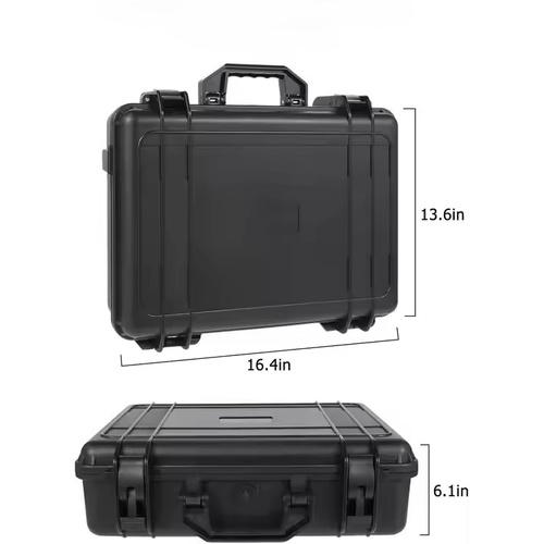 Hard Travel Case for Starlink Mini Dish Black