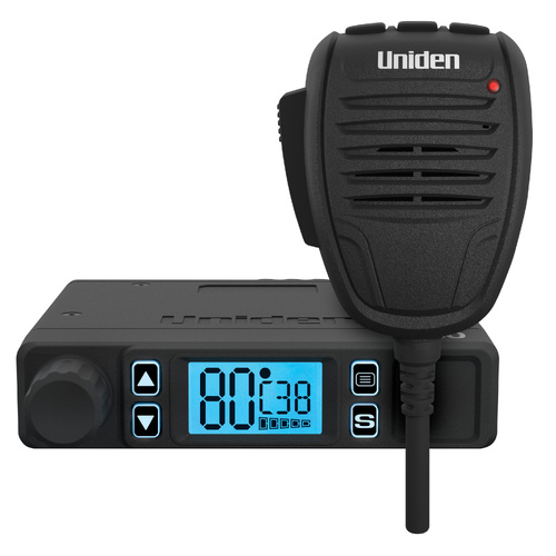 Uniden X80 Compact UHF CB Mobile, Dual/Triple Watch, 5W Transmission